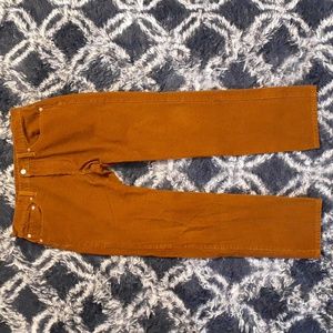 Mens 34×30 LEVI Brown Corduroy